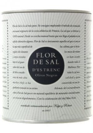 Flor de Sal, Aceituna Negra, Salz, Oliven, Meersalz