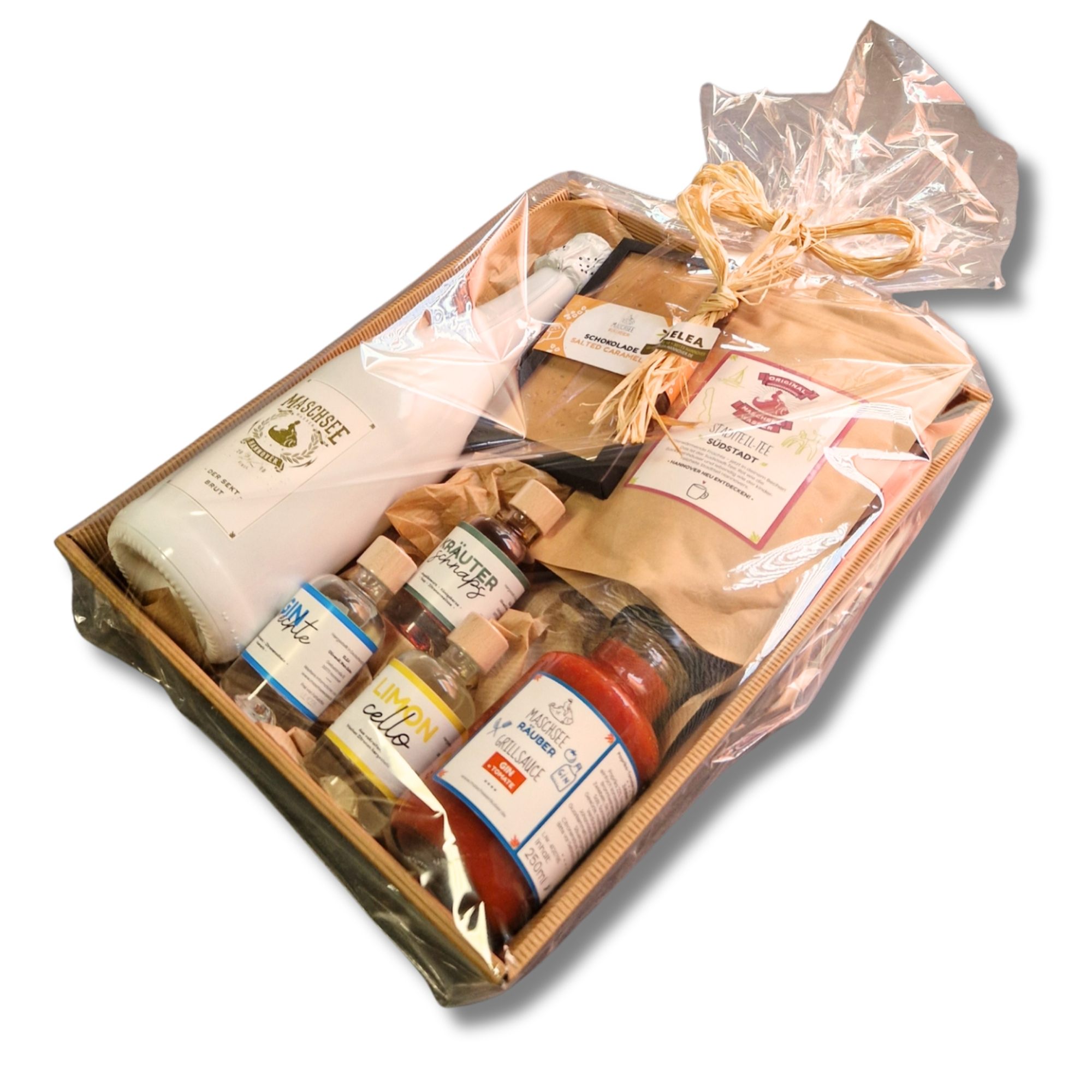 Präsentkorb Maschseewasser Deluxe Präsentkorb Maschseewasser Deluxe