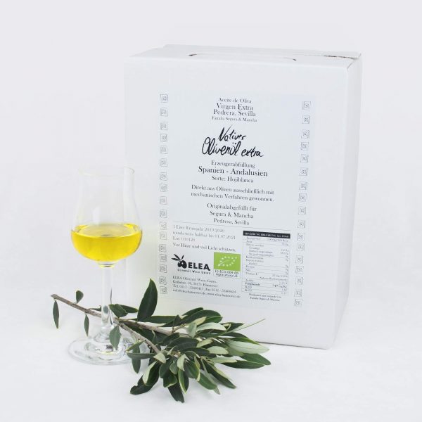 ELEA Bio Olivenöl Andalusien 3L Bag in Box