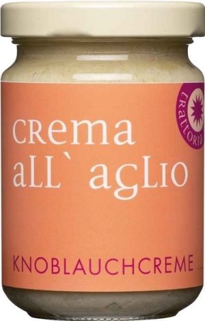 Crema all`Aglio, Knoblauchcreme Trattoria Anna, Feinkost Hannover, Pesto Hannover