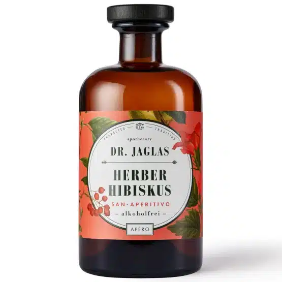 Dr. Jaglas Herber Hibiskus 0,5l Alkoholfrei