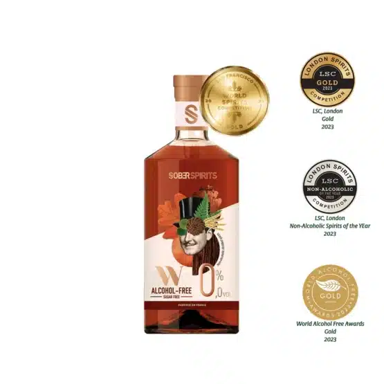 Sober Spirits Whisky alkoholfrei 0.0%, 0,5l