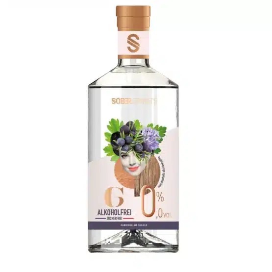 Sober Spirits Gin alkoholfrei 0.0%, 0,5l